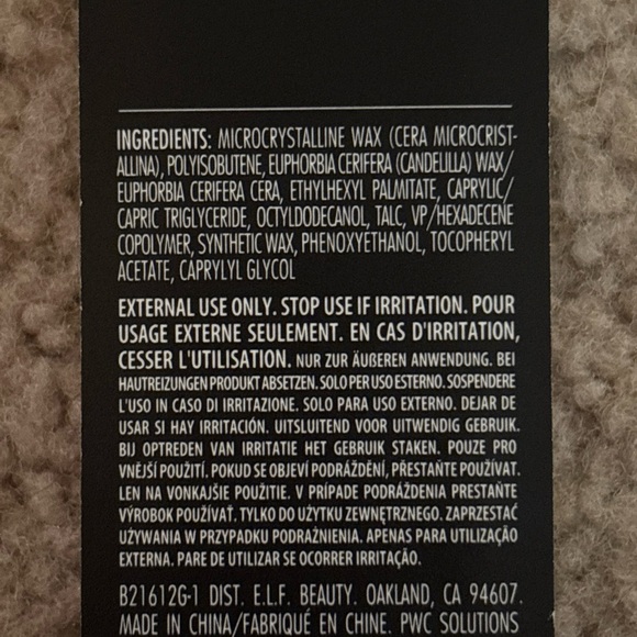 ELF Shape & Stay Brow Pencil #21612 Clear  New In Package Vegan, Cruelty Free - Picture 10 of 11